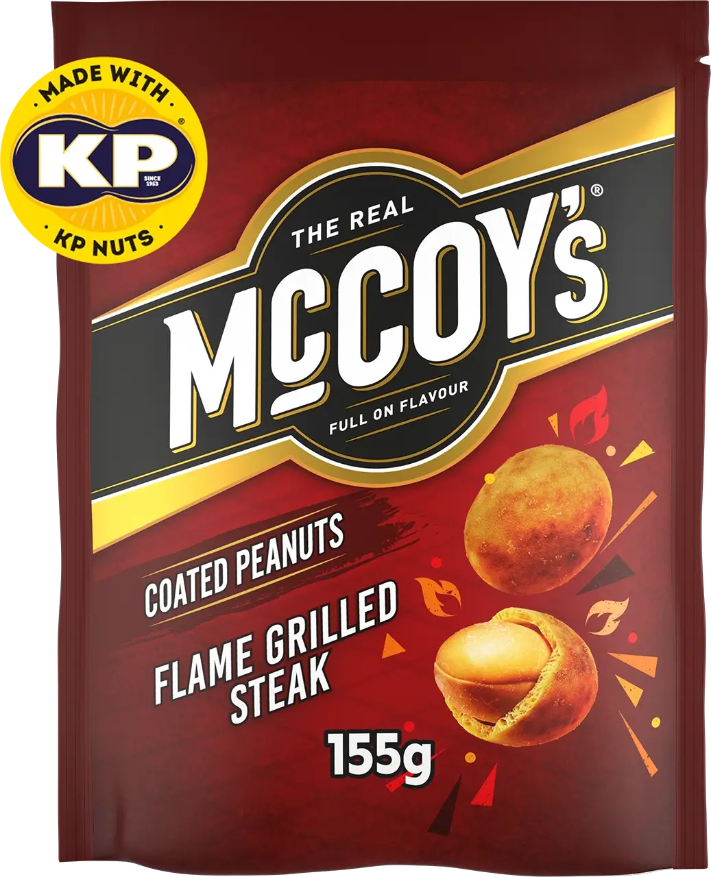 Flame Grilled Steak Flavour Coated Peanuts