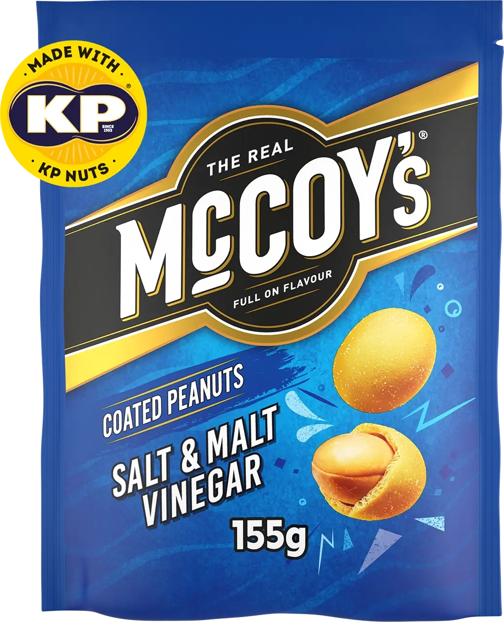 Salt & Malt Vinegar Flavour Coated Peanuts